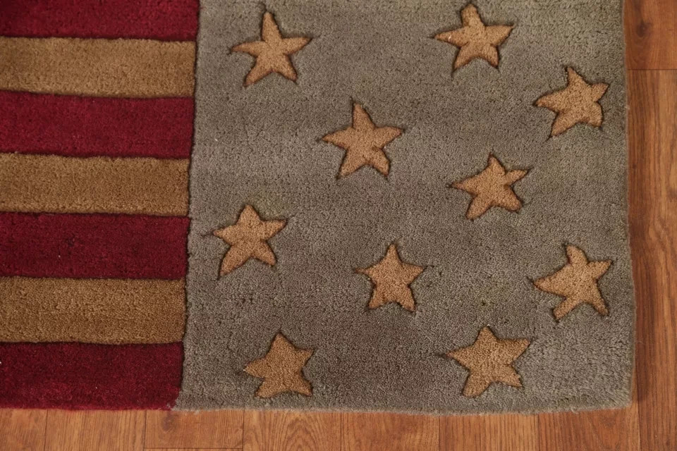 Striped Modern Designer Rugs Handmade Rugs Luxurious Comfort and Hand Tufted