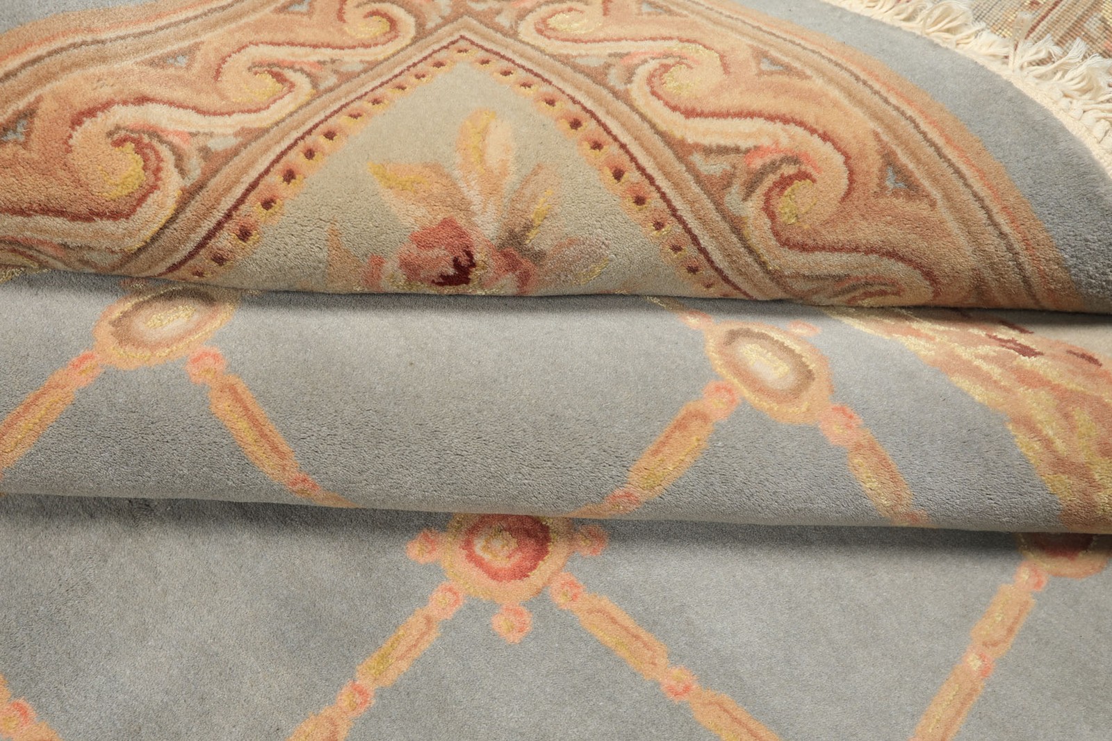 Asmara 5’10″x8’9″ Hand Knotted Wool/Silk French Aubusson 300 KPSI Rug