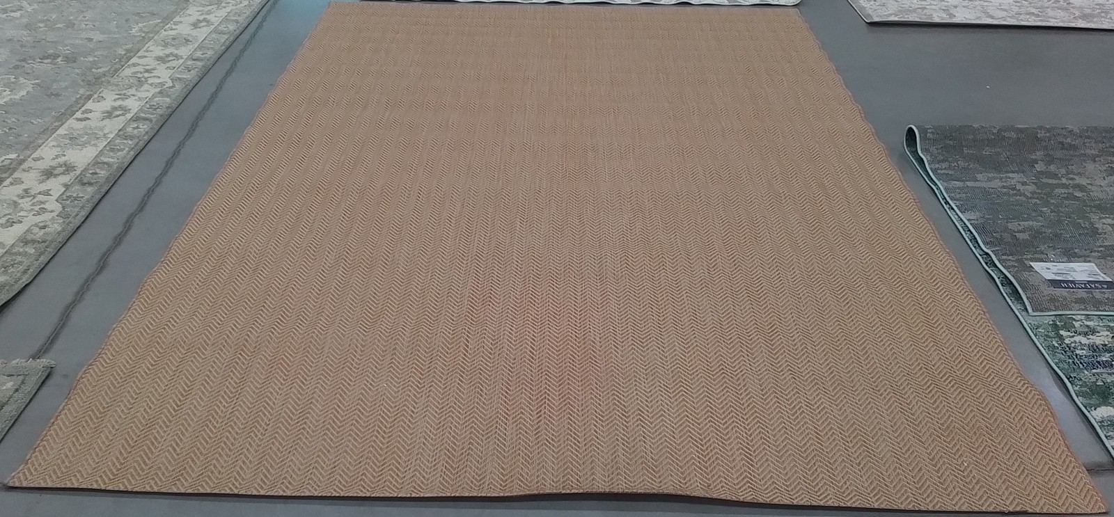 NTRL CREAM 8′-0″ x 11′-0″ Back Stain Rug Reduced Price 1172795185 CY8022-03012-8