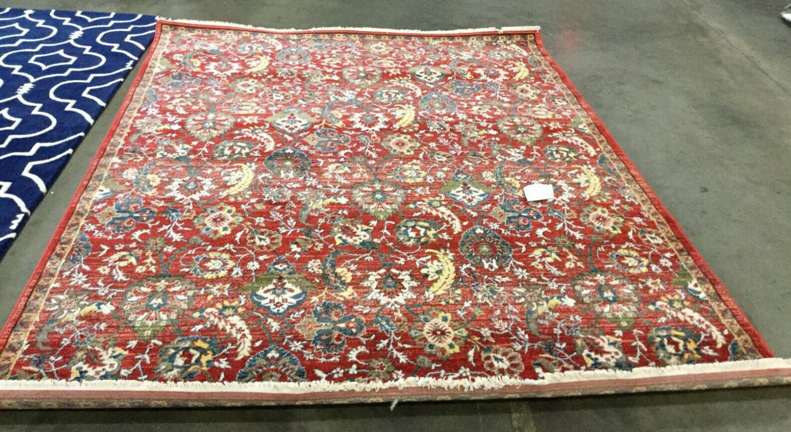 RUST / IVORY 8′ X 10′ Back Stain Rug, Reduced Price 1172659538 KSN398P-8
