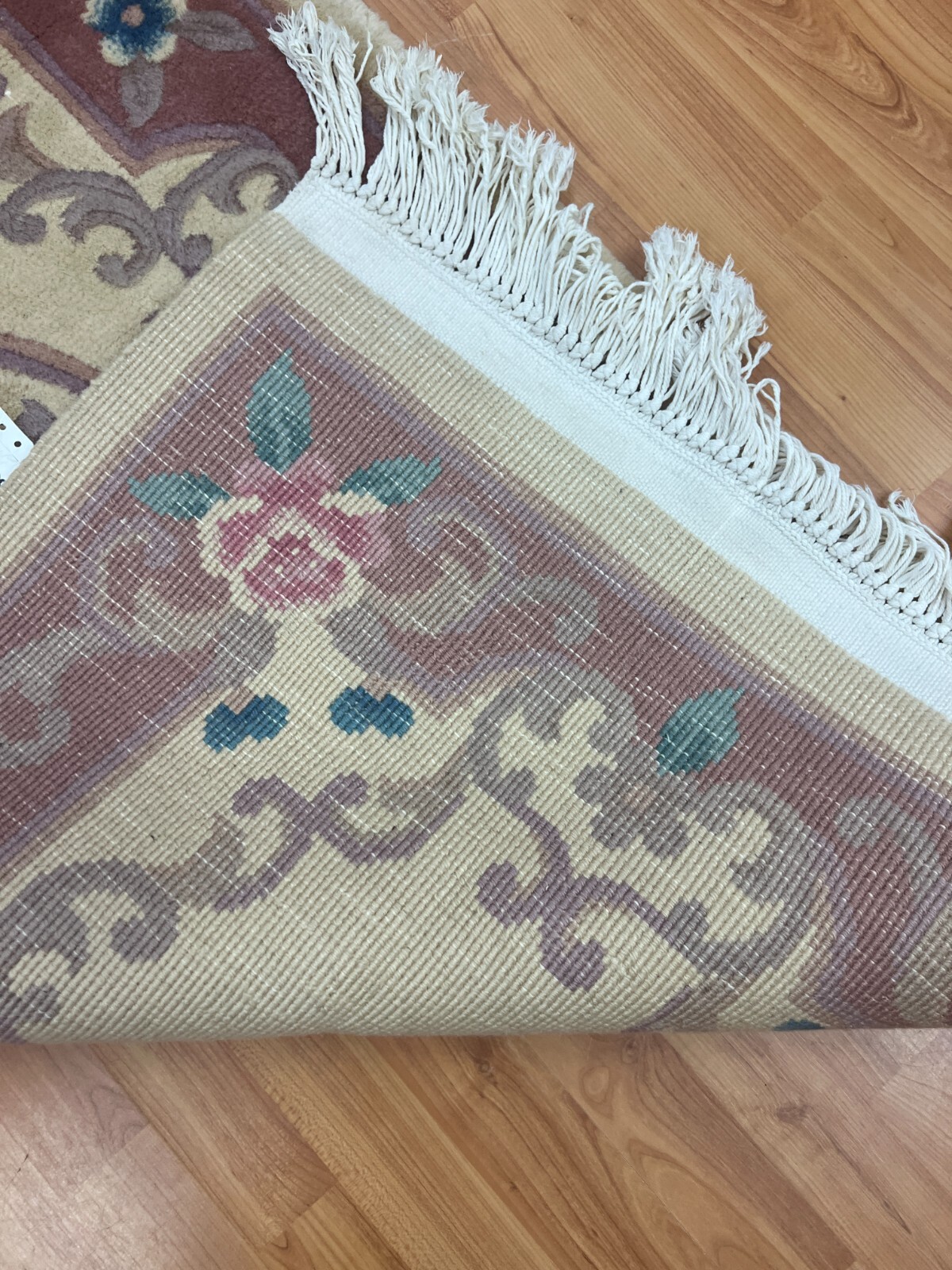 2’7″ x 4’7″ Chinese Aubusson Oriental Rug – Full Pile – Hand Made – 100% Wool
