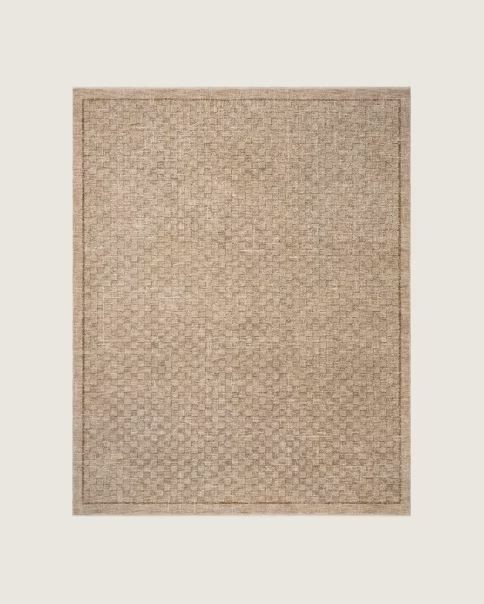 LONE FOX X JOON LOLOI Fairfax Area Rug Sand Dove Modern No Rug Pad Carpet