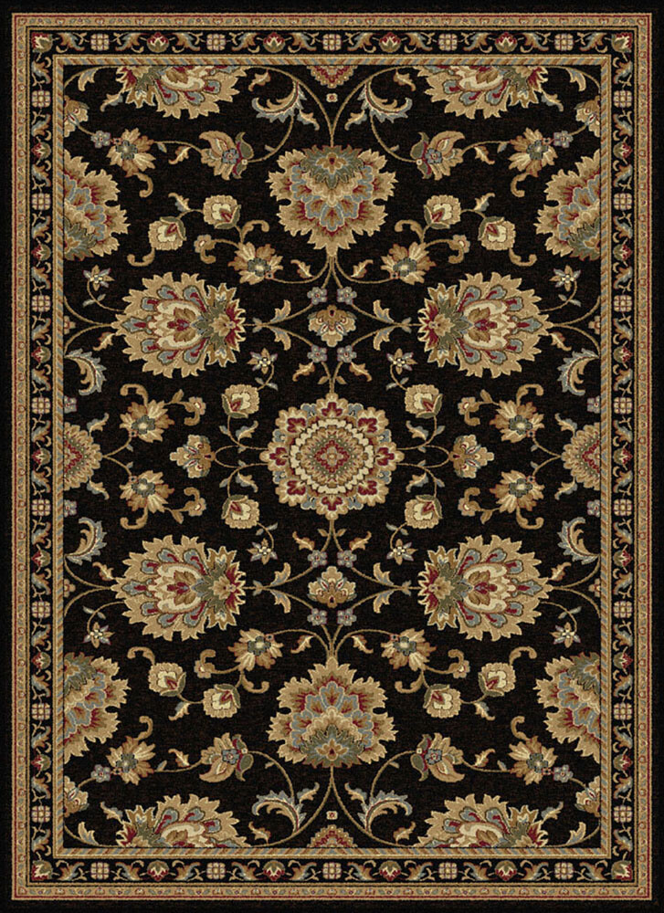 2×3 Traditional Persien Discs Rings Area Rug 4853 – Aprx 2′ x 3′ Rectangle