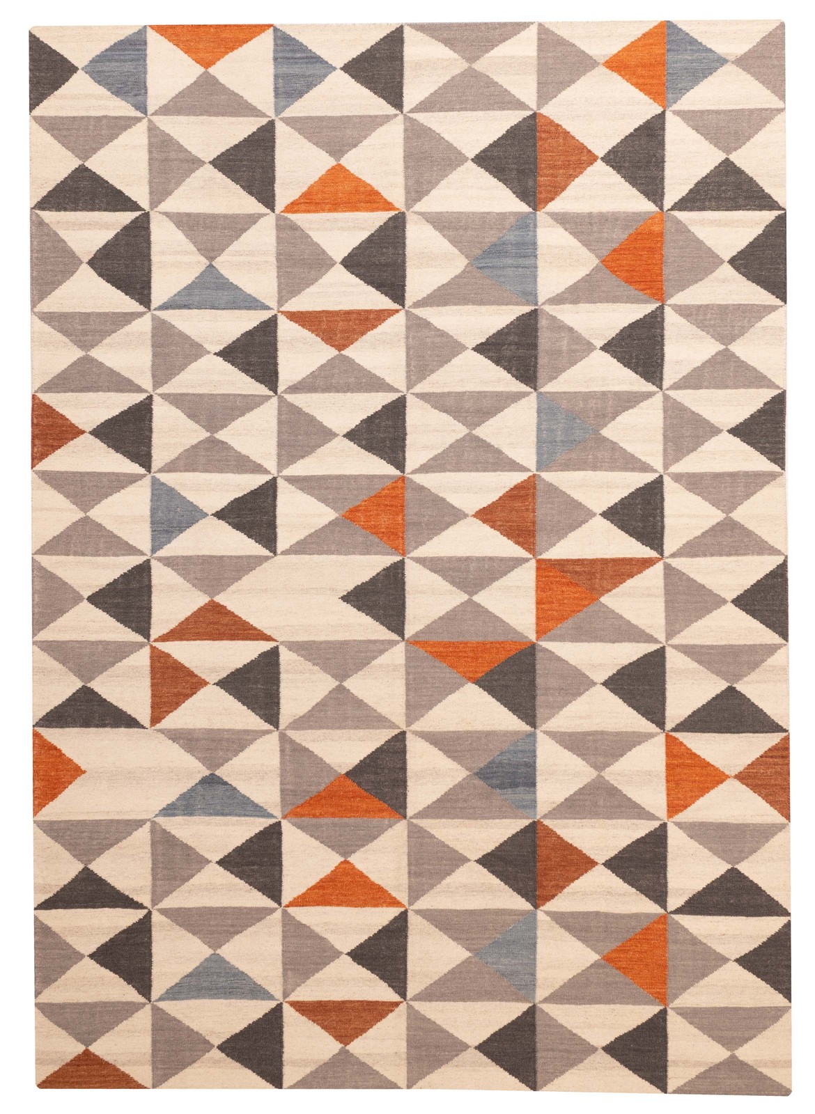 Vintage Hand Woven Turkish Carpet 8’6″ x 11’6″ Traditional Wool Kilim Rug
