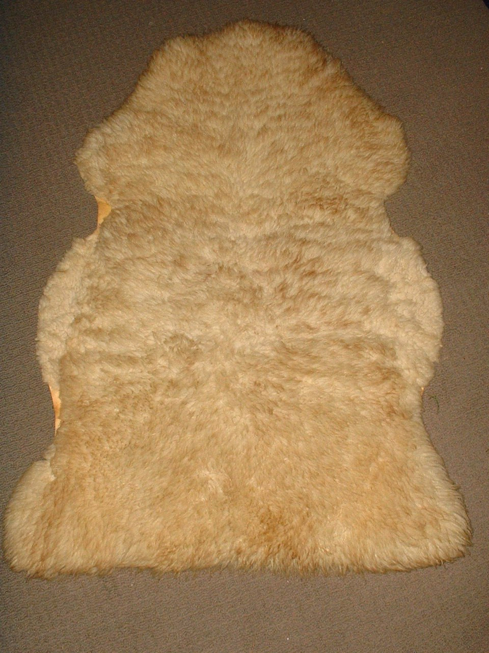 Bowron New Zealand Lambskin Area Rug Soft Sheepskin Decorative Rug 38.5″x28″