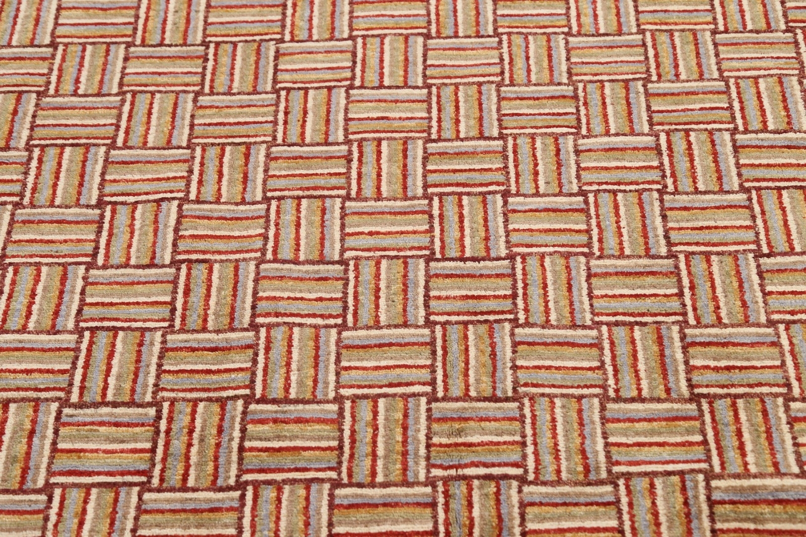 Stylish Gabbeh Kashkoli Wool Modern Rug – Enhance Your Home Decor 5×6 ft