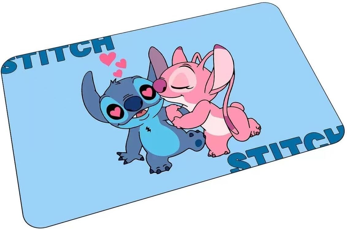 Lilo and Stitch Super Soft Memory Foam Design Non Slip Absorbent Mat