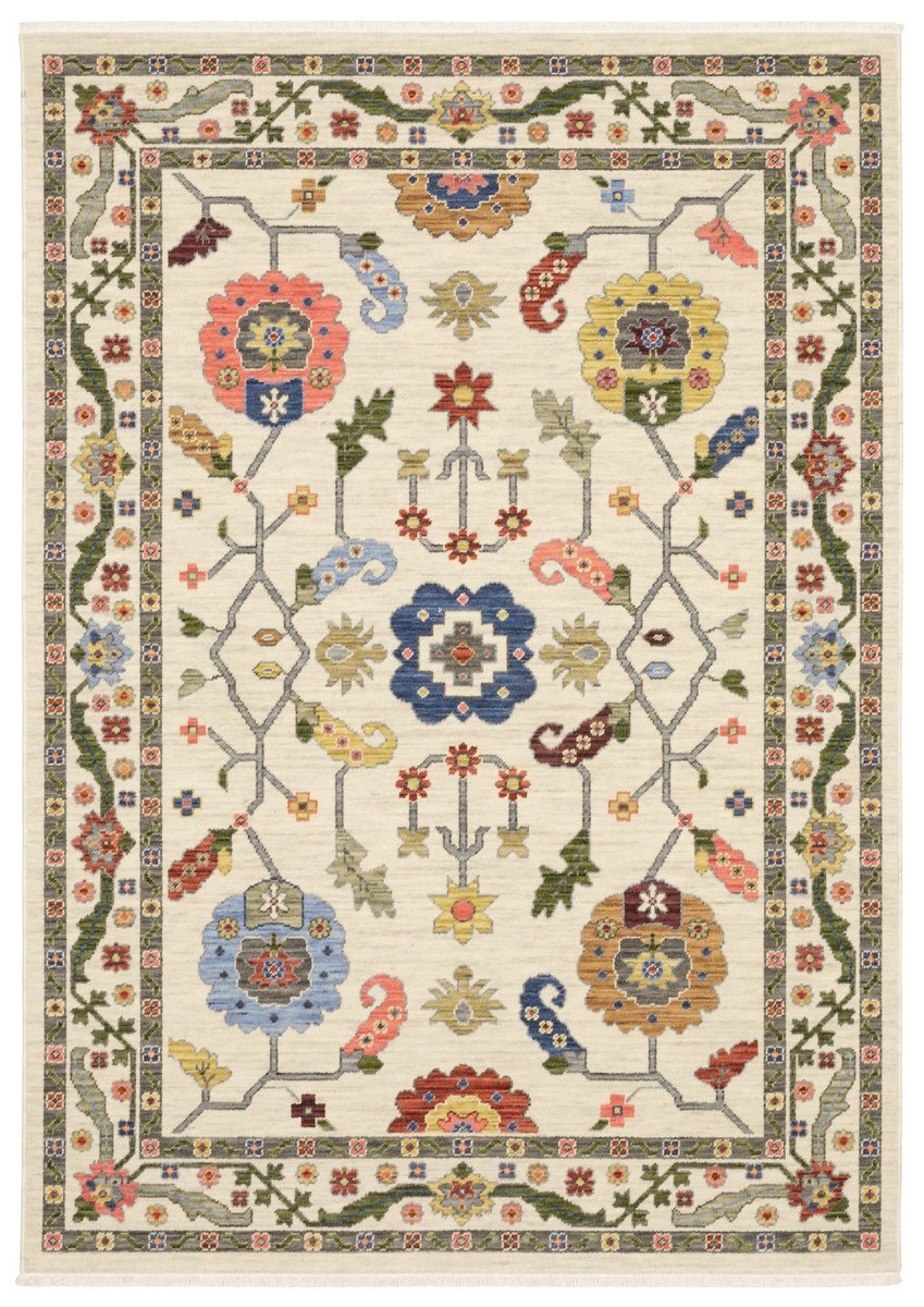 Designer Vintage Axminster Wool Nylon Multi-Color Area Rug **FREE SHIPPING**
