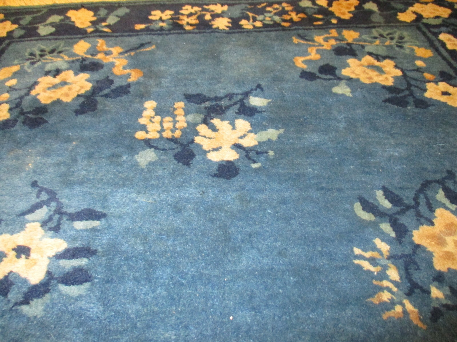 Antique Peking Chinese Oriental Rug 4’2” X 6’10 #7929