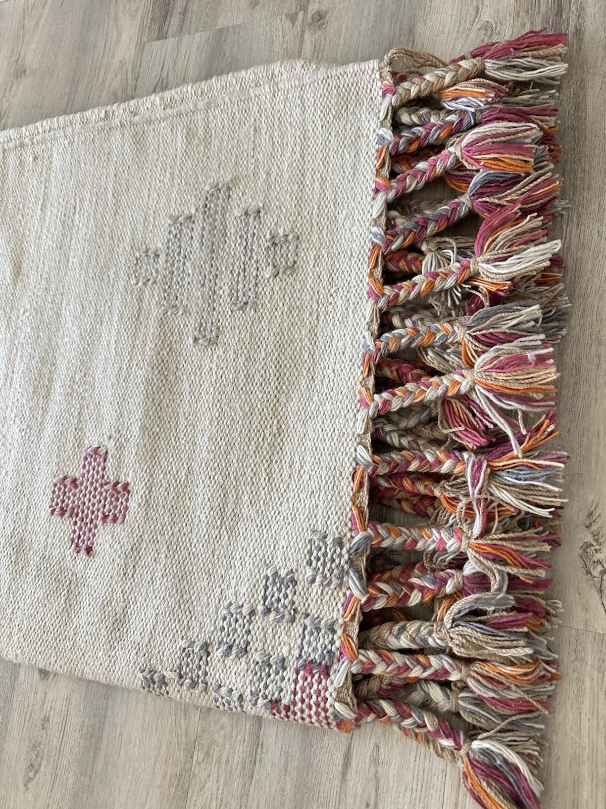 World Market Diamond Indoor Outdoor Rug 8ft x 10ft