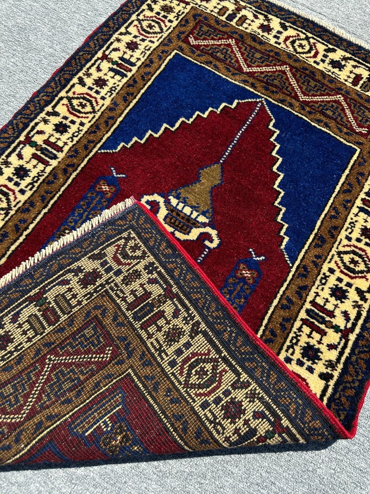 Office Rug, Rug For Bedroom, Floor Rug, Small Oriental, 31×50 inches Carpet,