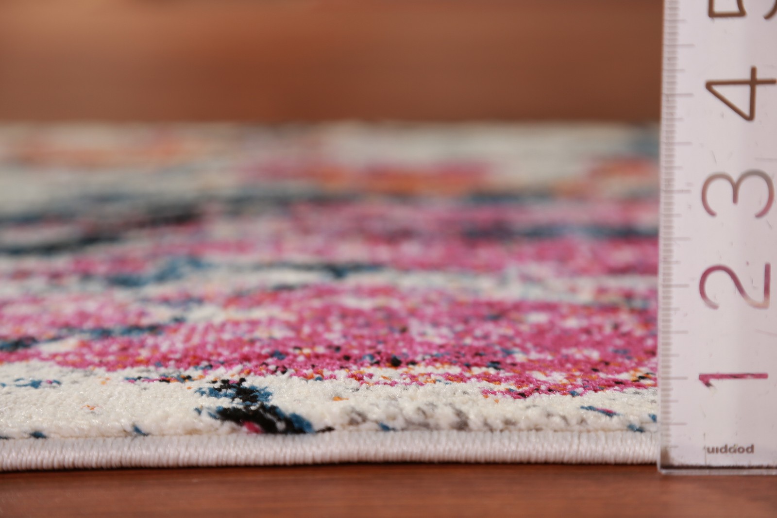 Transitional Pattern Abstract Hallway Rug Runner 3×10 ft Turkish Carpet