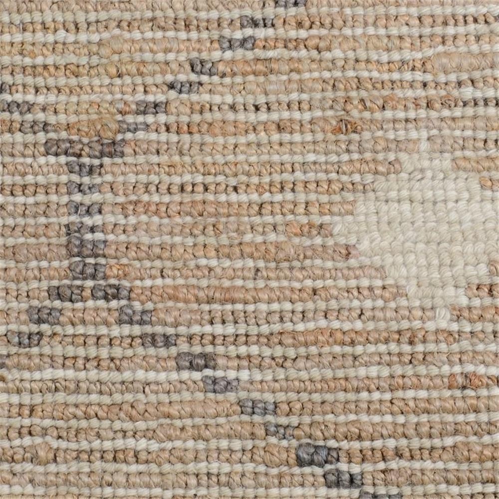 Pemberly Row 60×96″ Transitional Wool Jute and Cotton Rug in Natural