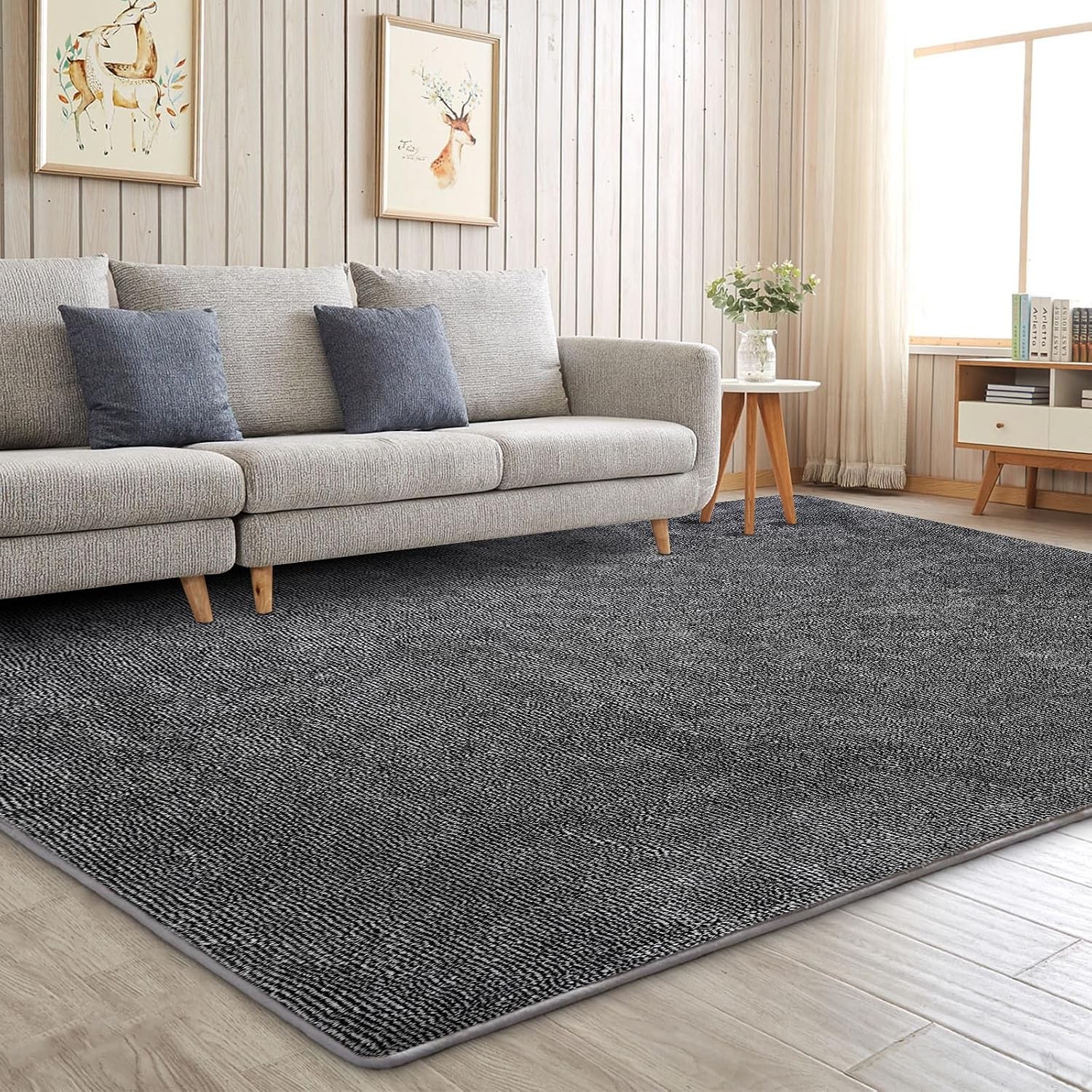 4×6 Non Slip Washable Fluffy Soft Memory Foam Indoor Living Room Area Rugs