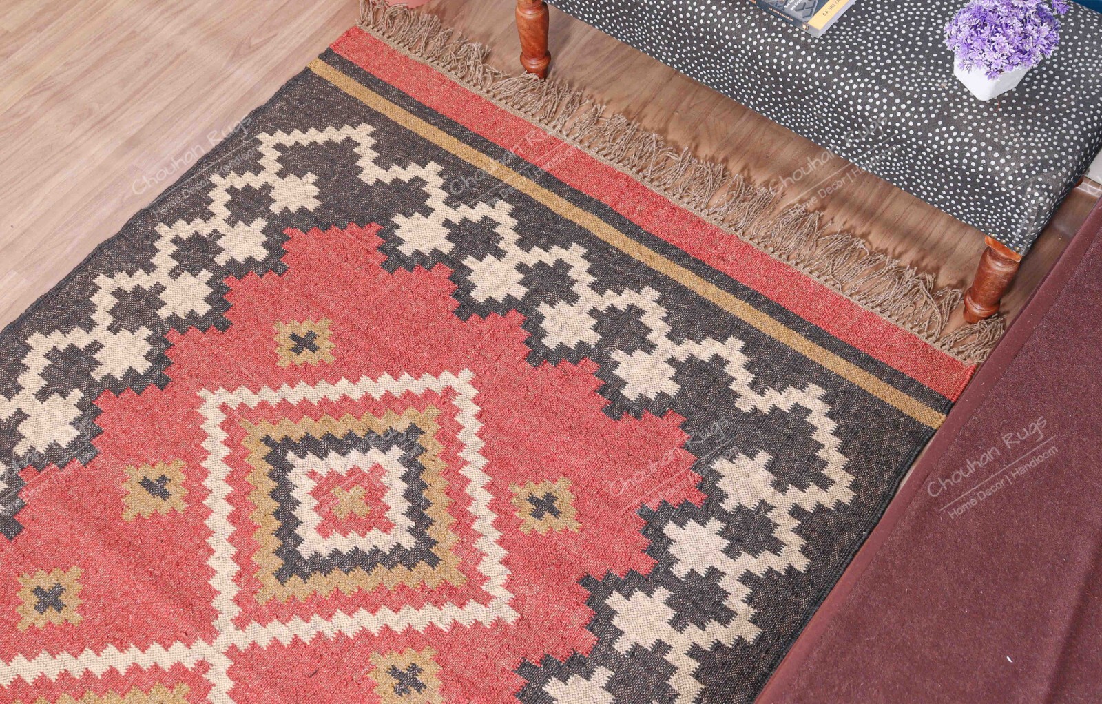 Handmade Kilim Runner Rug, Area Kilim Rug, Boho Décor Rug, Indoor Outdoor Rug