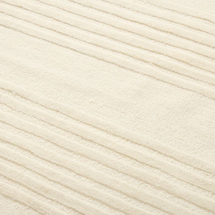 Kids Oblong Rug Hand-Tufted Area Rug Handmade High-Low Rugs for Bedroom, kids