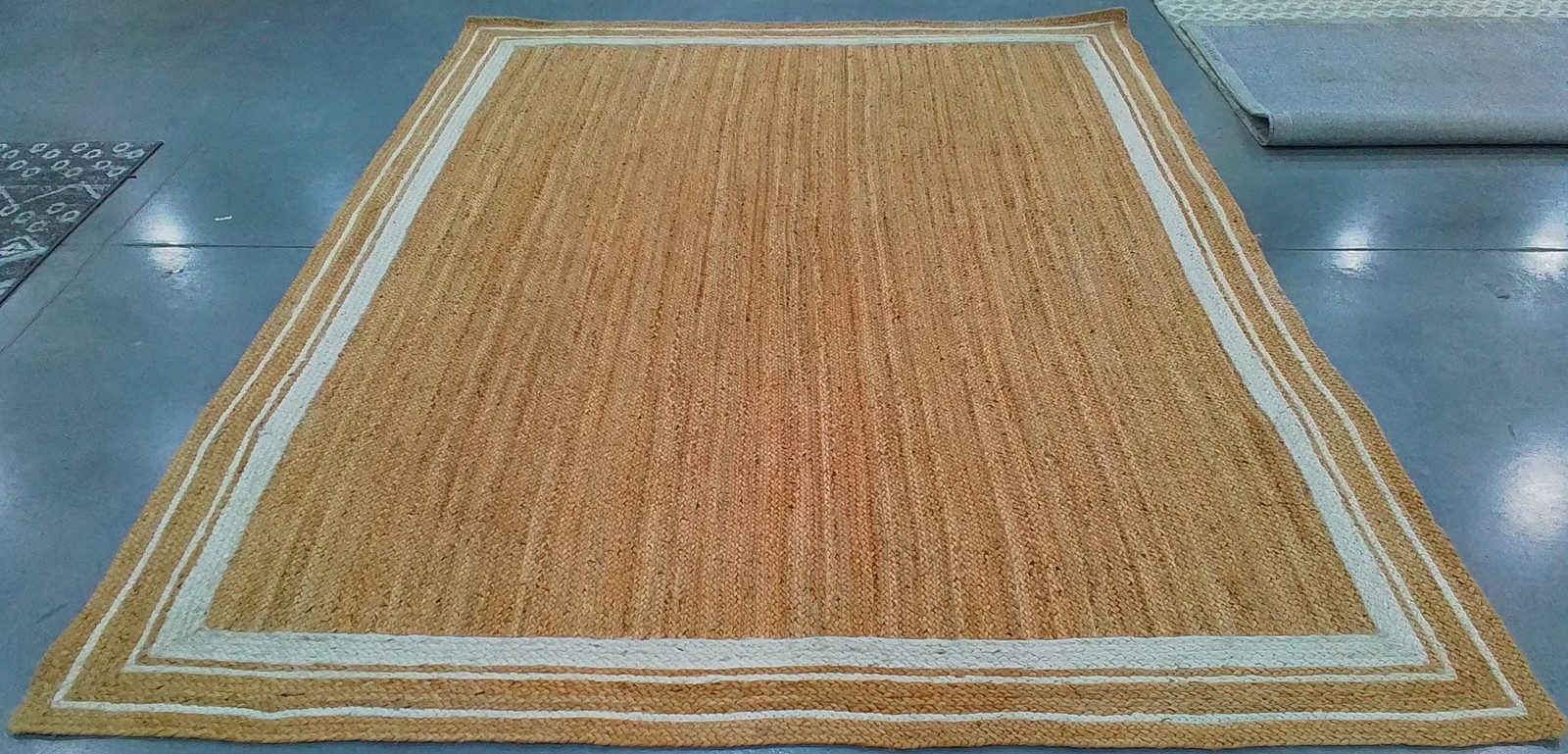 NATURAL / IVORY 8′-0″ x 10′-0″ Flaw in Rug, Reduced Price 1172801542 NF823A-8