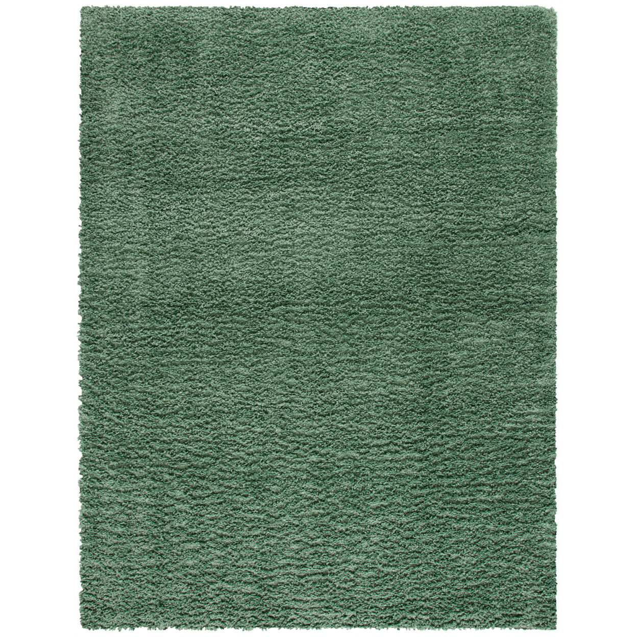 SAFAVIEH August Shag Collection AUG200Y Green Rug