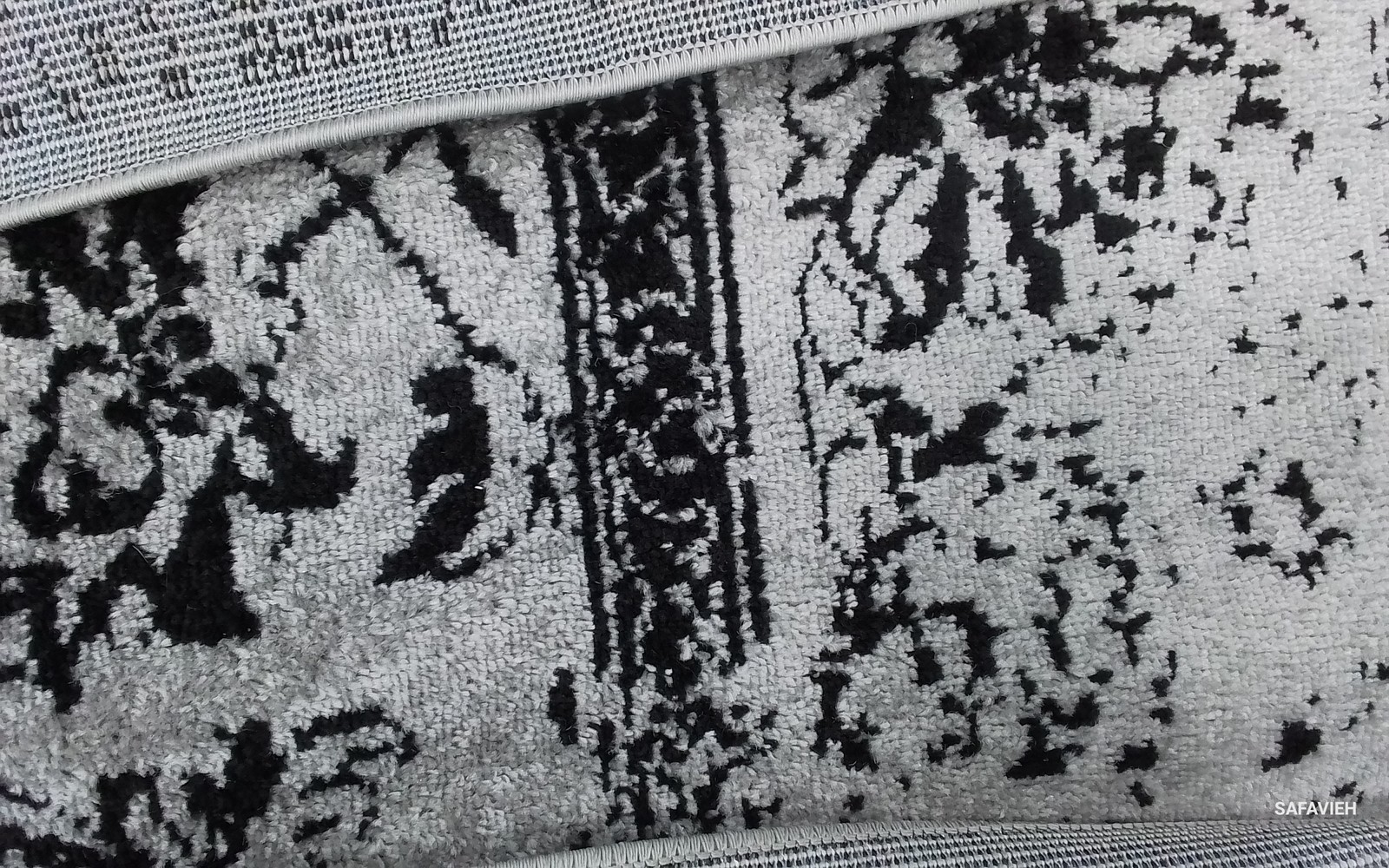 GREY / BLACK 8′-0″ x 10′-0″ Back Stain Rug, Reduced Price 1172786344 ADR109B-8