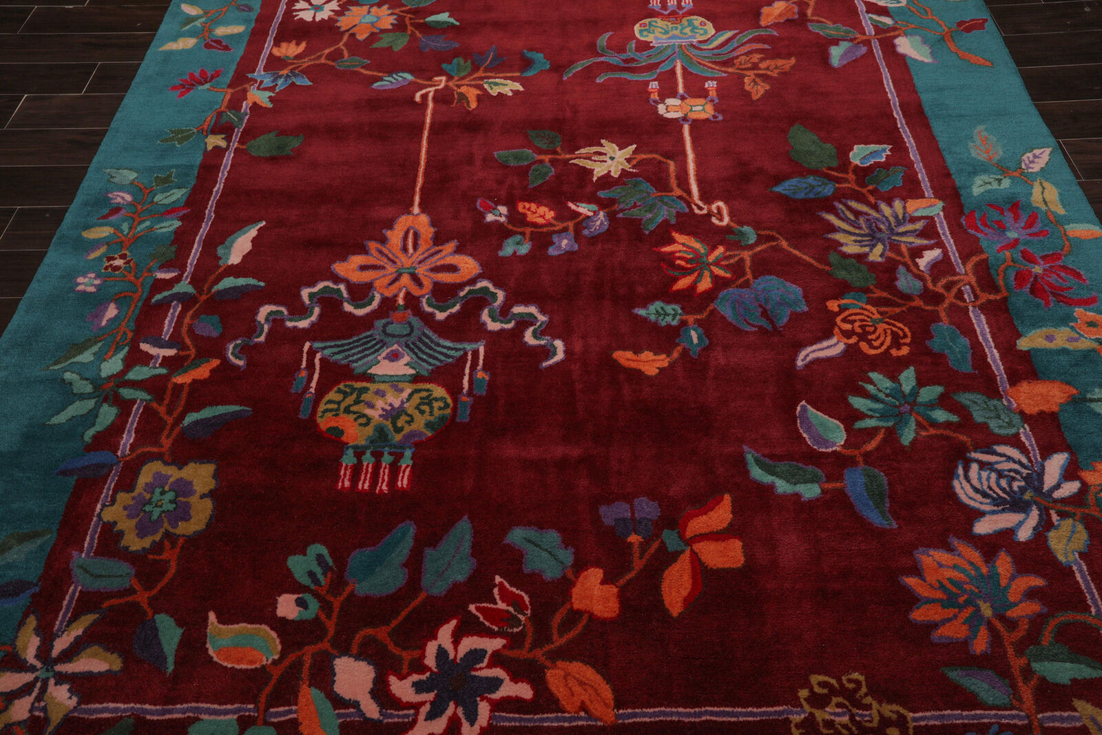 Hand-Tufted New Zealand Wool Rug – Soft Area Carpet for Bedroom & Living Room