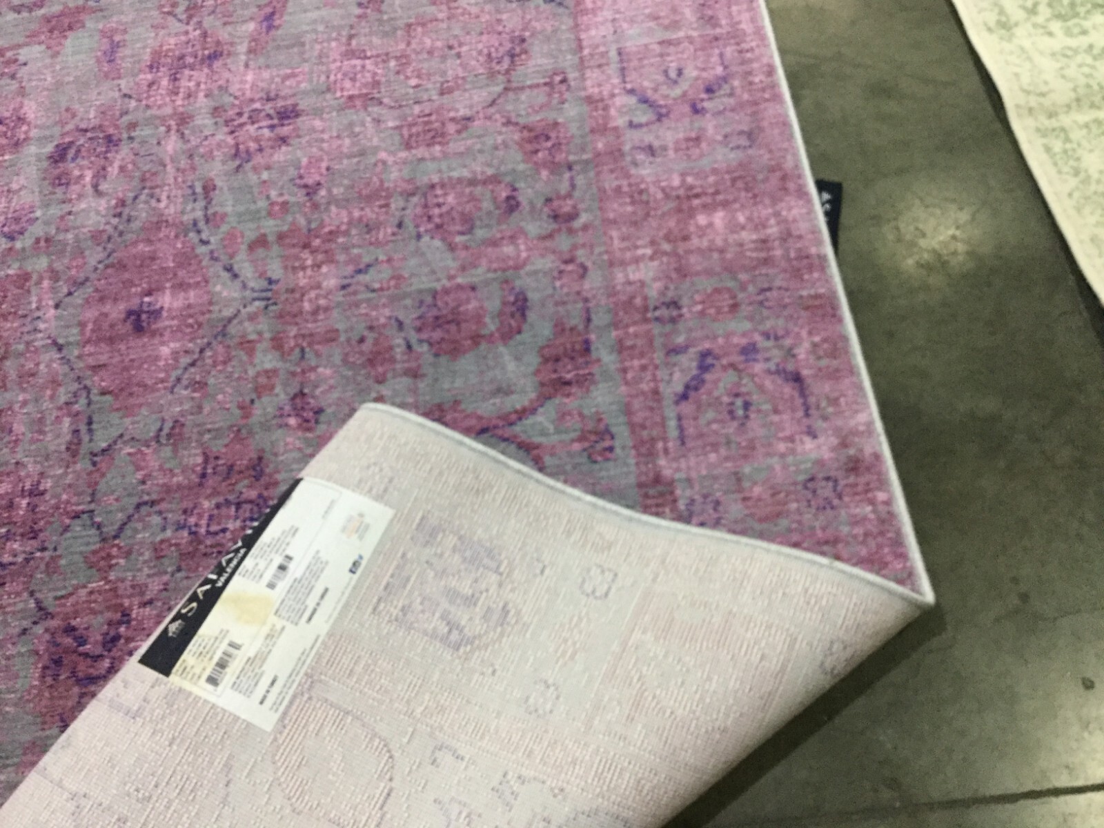 PINK / MULTI 5′ X 8′ Flaw in Rug, Reduced Price 1172660987 VAL103H-5