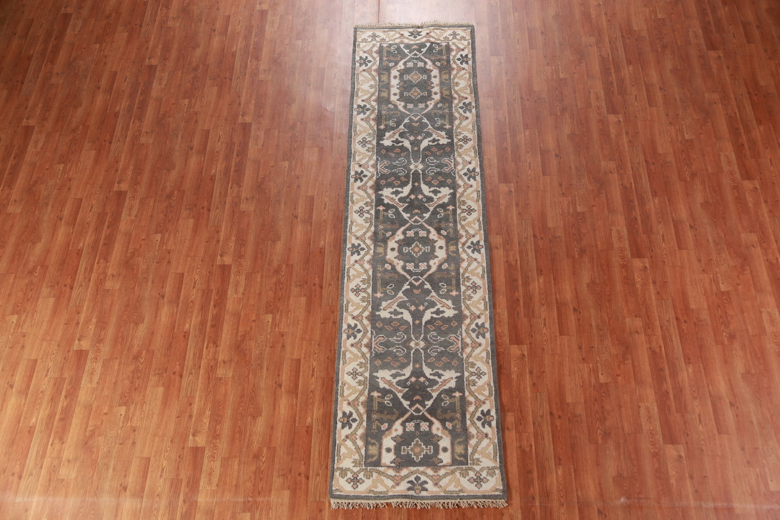 Elegant Handwoven Oushak Indian 10 ft Runner Rug Hallway Carpet 3×10 ft