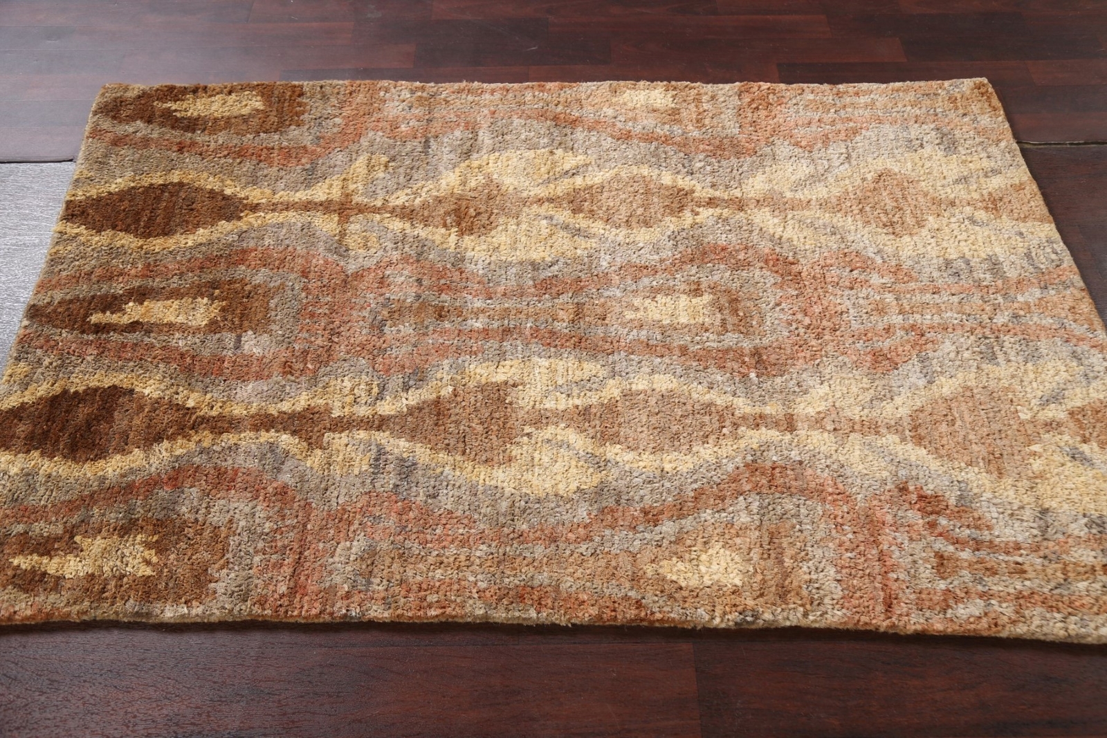 Luxury Hand-Knotted Contemporary Modern Accent Rugs 4×6 ft