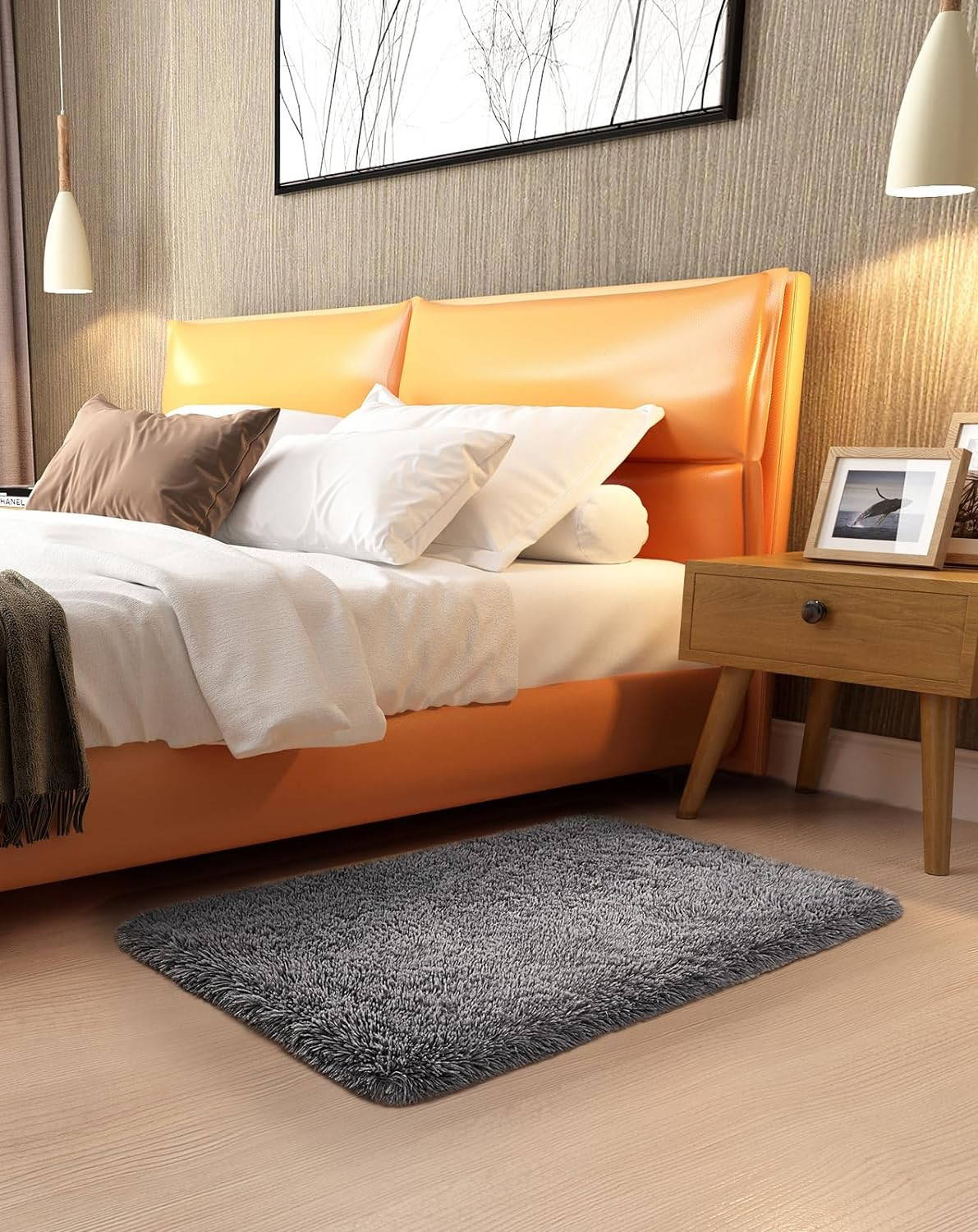 Ophanie Small Throw Rugs for Bedroom 2×3 Cheap Mini Area Rug Affordable Non