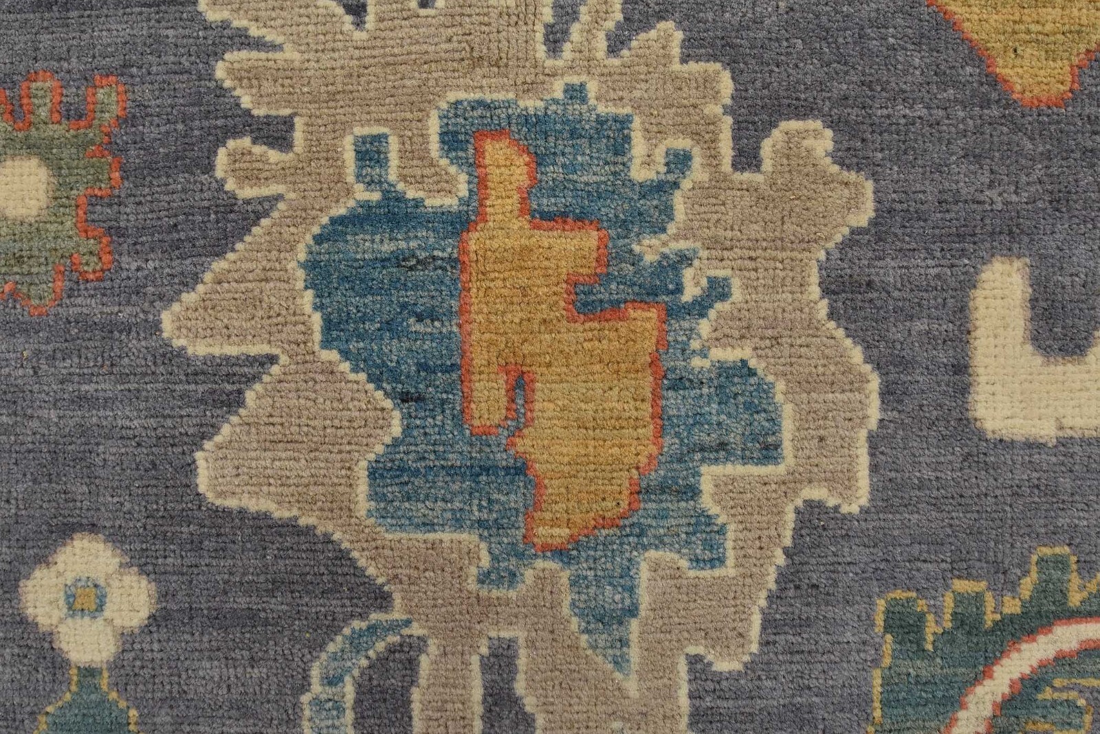 Anatolia Rug 5’9” x 7’10” Purple Wool Traditional Hand-Knotted Oriental Carpet