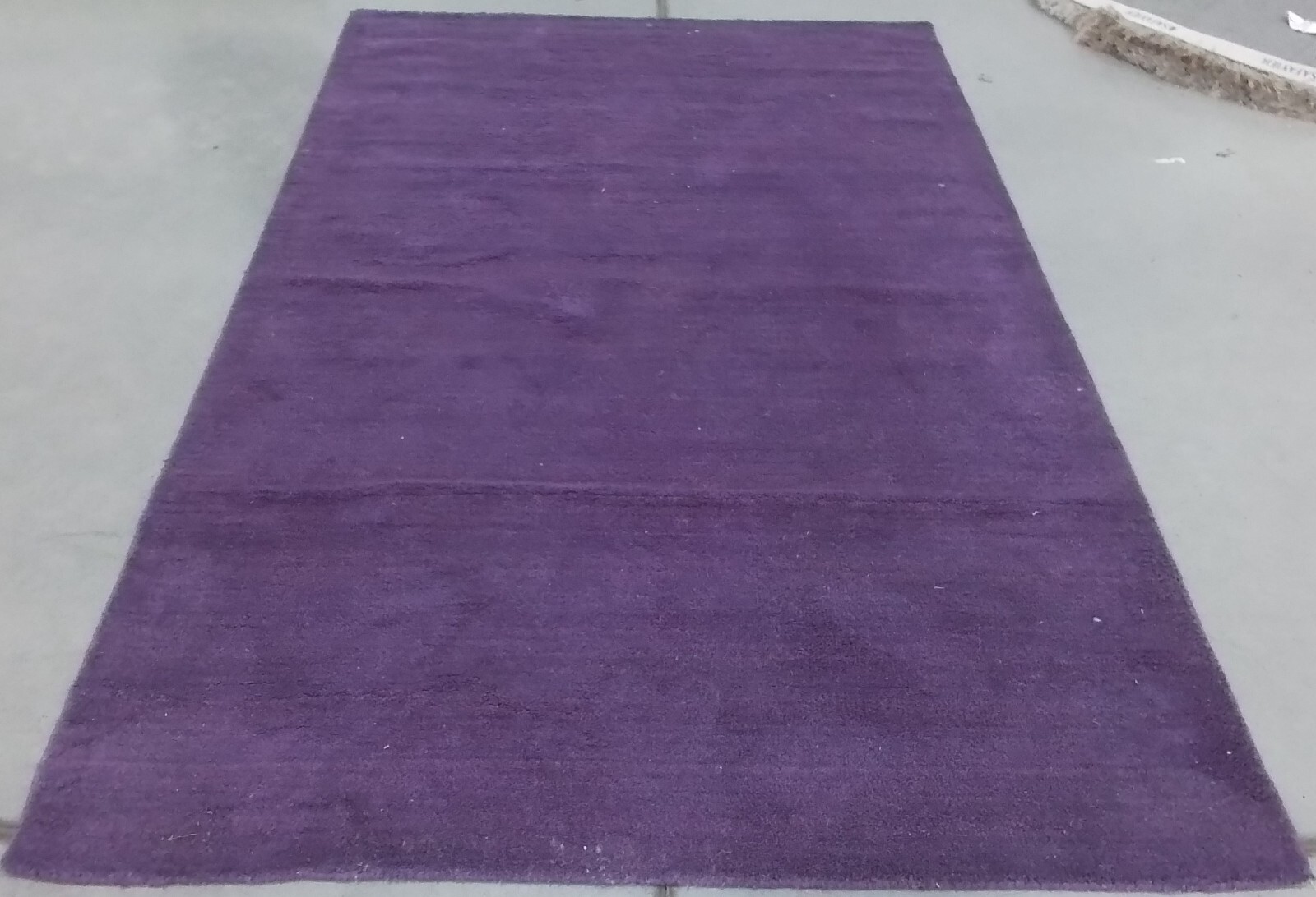 PURPLE 5′-0″ x 8′-0″ Back Stain Rug, Reduced Price 1172769868 HIM610B-5