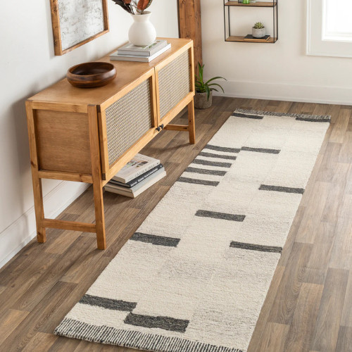Runner Carpets, Chevron Hand Tufted Wool Rugs, Modern Hand-Tufted, Living