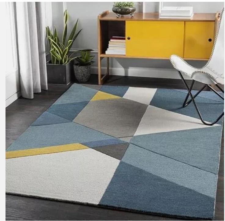 Hand Tufted Designer Rugs Modern Aesthetics Area Rug For Bedroom Living room