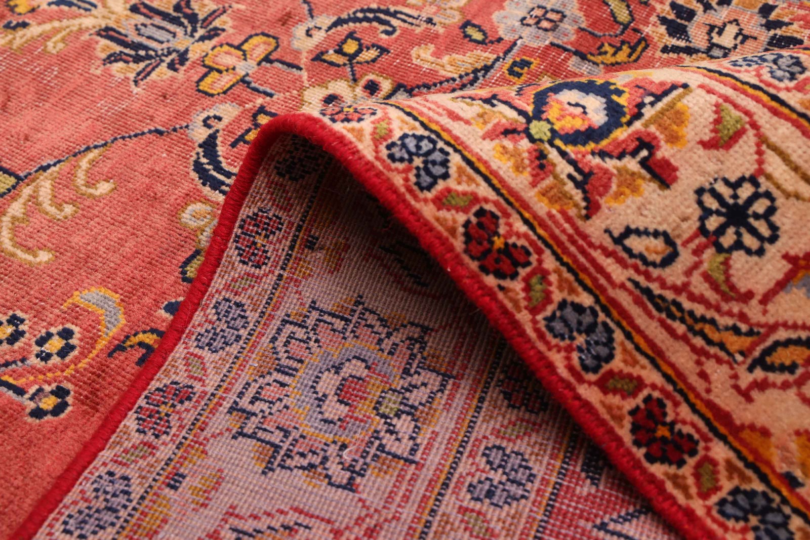 Vintage Traditional Hand-Knotted Area Rug 4’4″ x 6’11” Oriental Wool Carpet