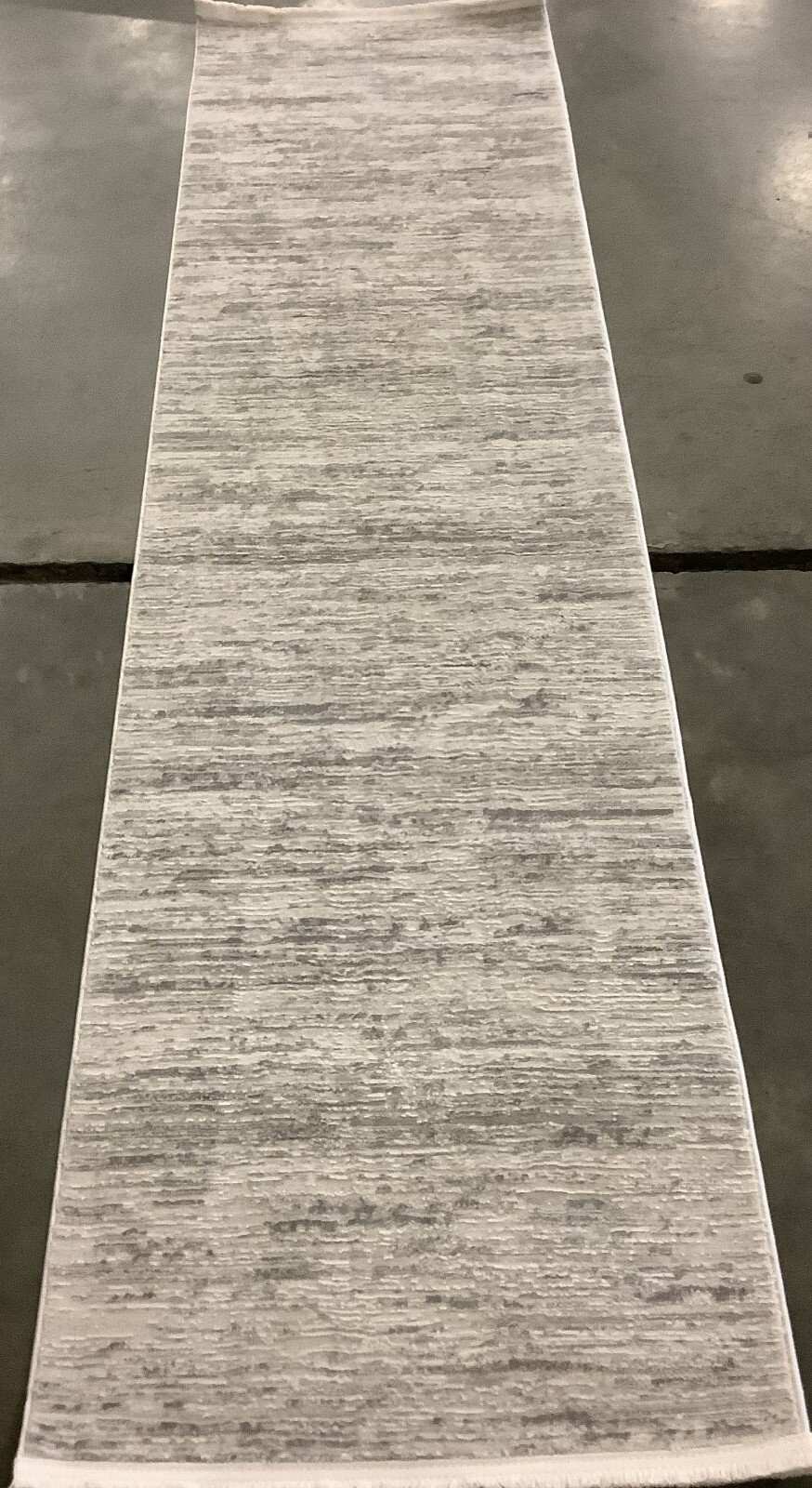 GREY / BEIGE 2′-2″ x 8′-0″ Flaw in Rug, Reduced Price 1172669819 DIA136F-28