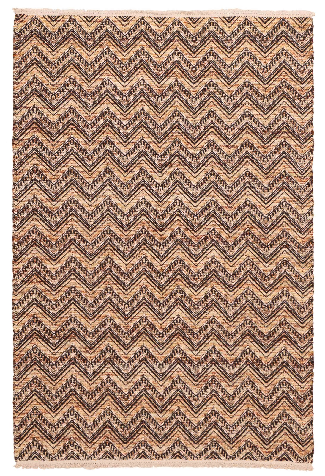 Vintage Hand Woven Area Rug 5’0″ x 7’6″ Traditional Wool Oriental Carpet