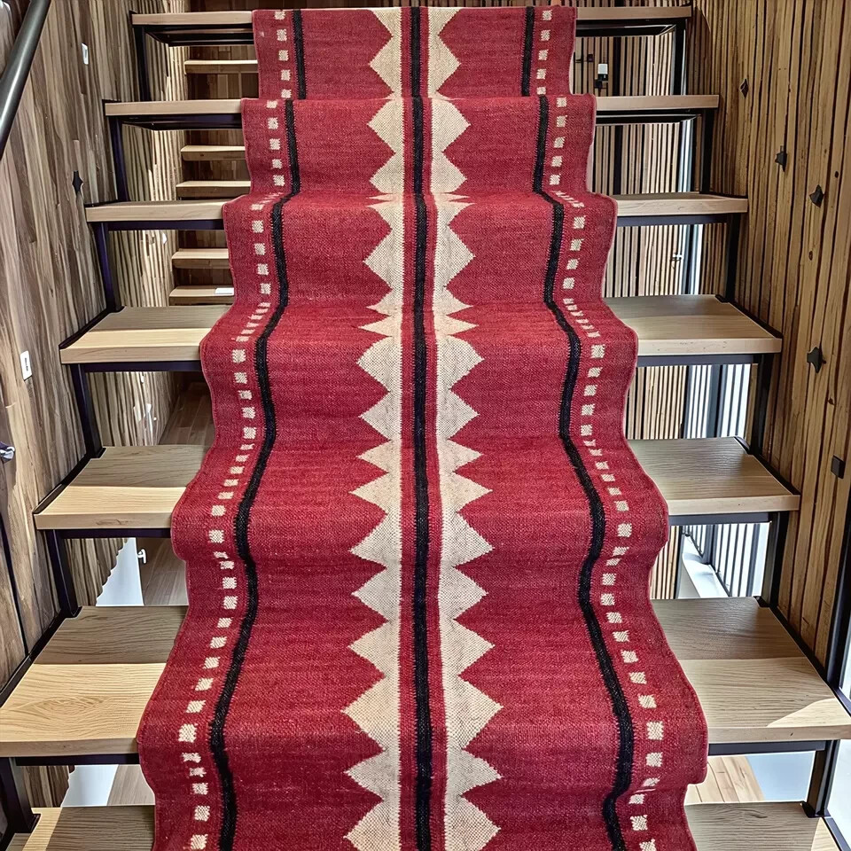 Wool Jute Rug, Vintage Kilim Rug navajo rug, tribal rug, southwestern rug Runner