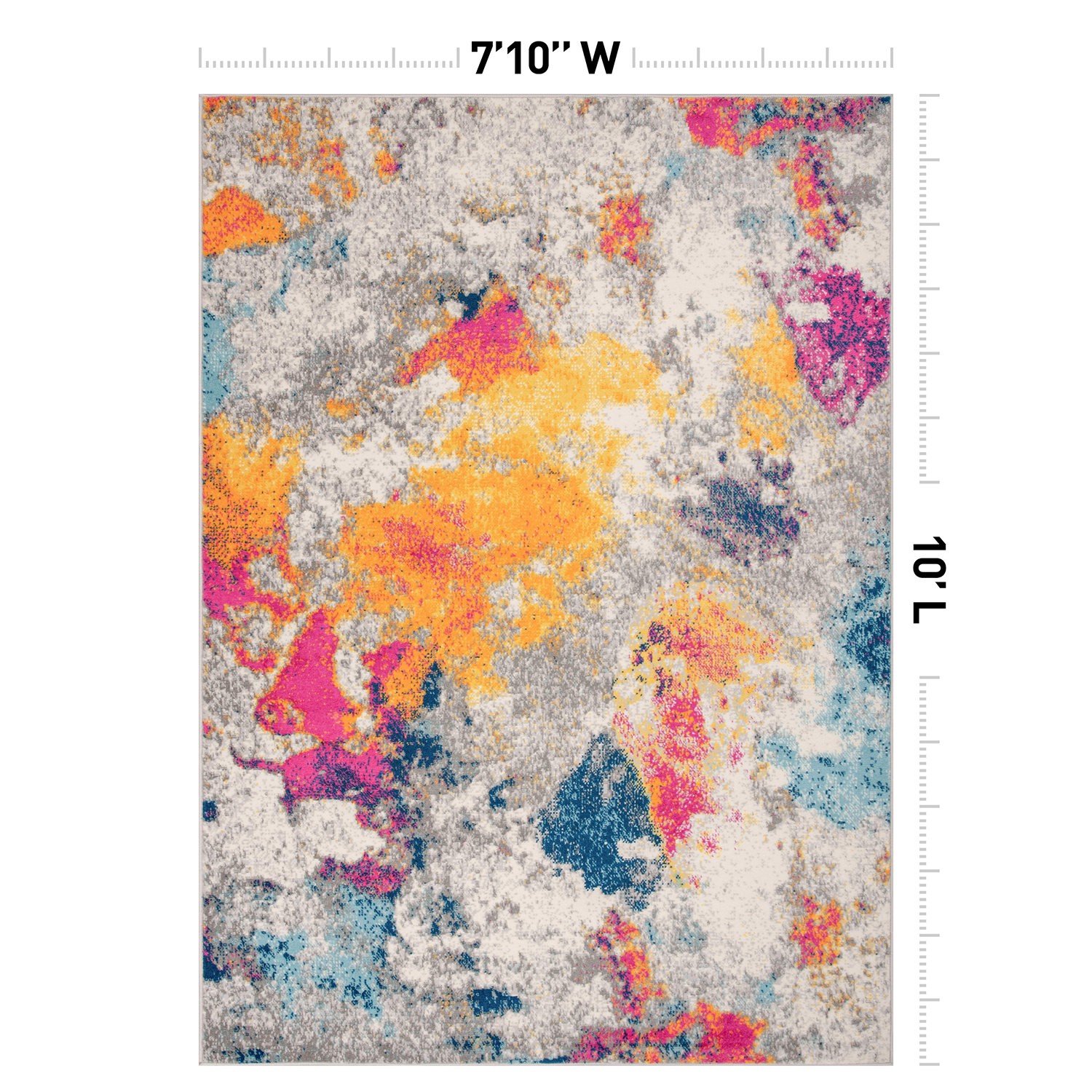 Rugshop Large Area Rugs Abstract Contemporary Rugs for Sale Living Room Rug 8×10