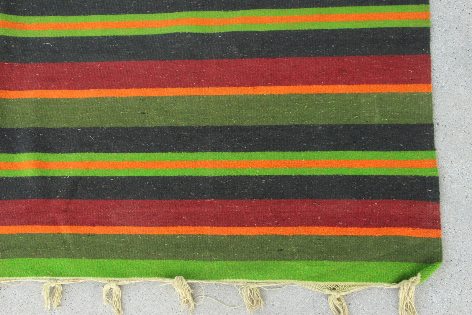 5,8×9,2 ft Vintage Turkish Rug, Large Rug, Green Red Oriental Wool Rug