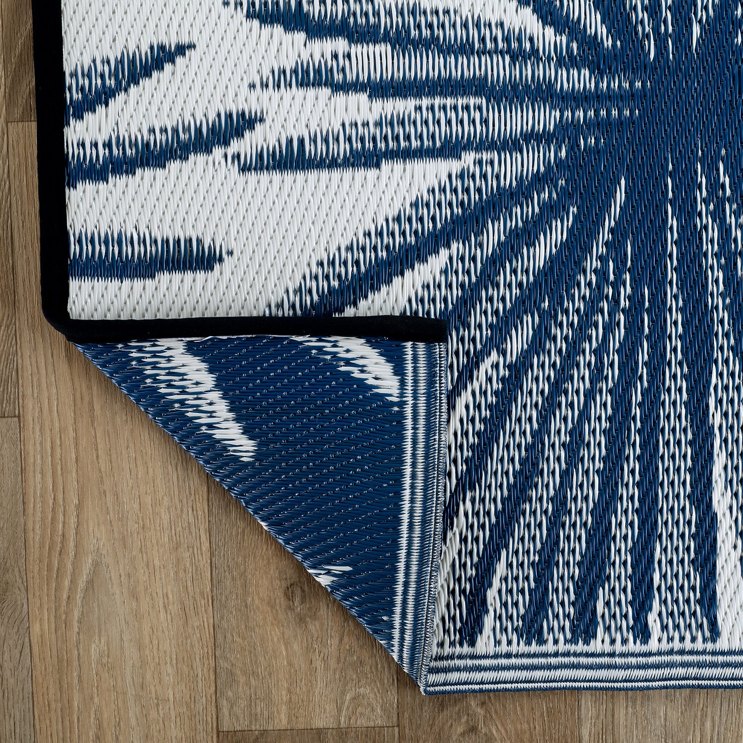 Rugshop Outdoor Rug 5×7 Floral Tropical Reversible Plastic Outdoor Patio Carpet