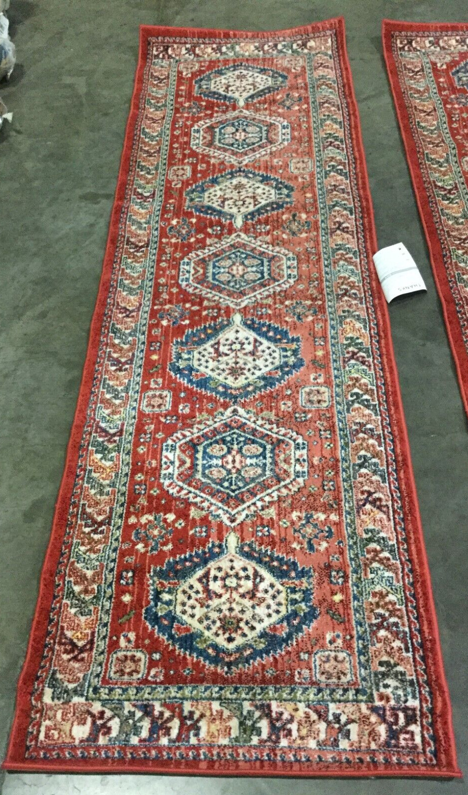 RUST / IVORY 2′-6″ X 8′ Flaw in Rug, Reduced Price 1172661749 KSN353P-28