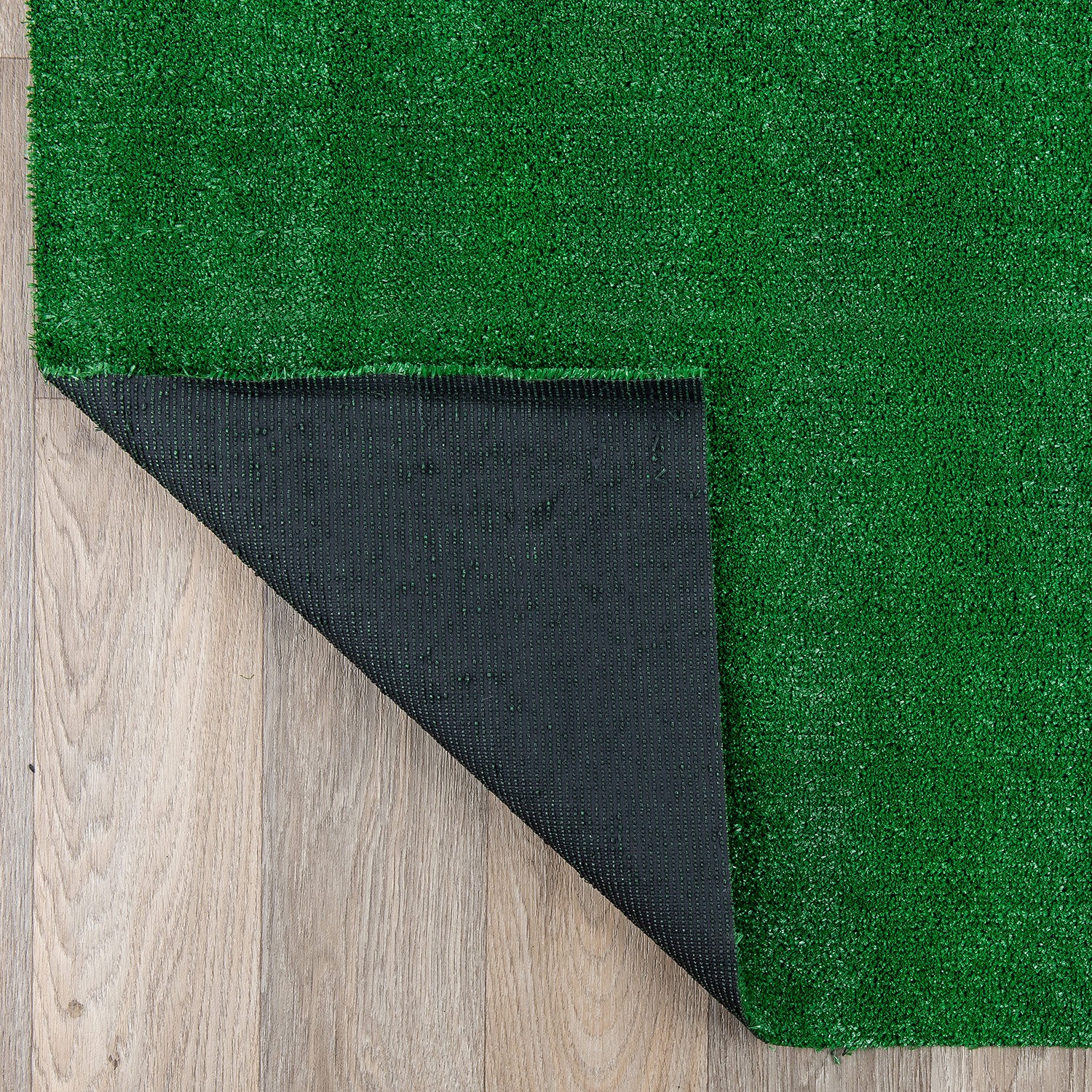 Rugshop Outdoor Rug Artificial Turf Solid Grass Outdoor Carpet Green Rugs 5’x7′