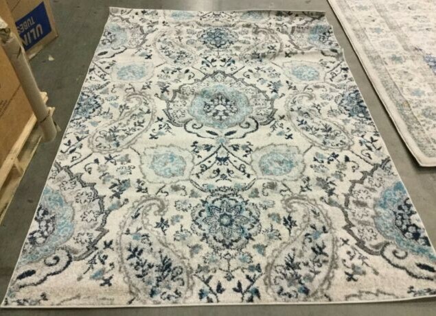 LIGHT GREY 5′-1″ X 7′-6″ Stained Rug, Reduced Price 1172647981 MAD600C-5