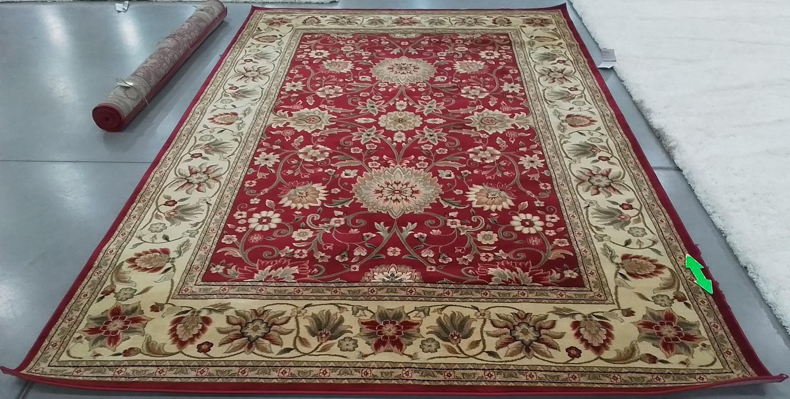 RED IVORY 8′-0″ x 11′-0″ Damaged Binding Rug, Reduced Price 1172785971 LNH212F-8