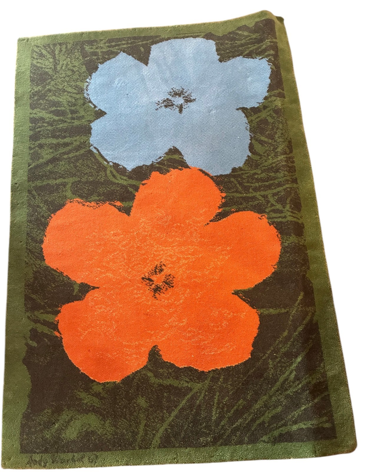 EGE Axminster A/S 20th Century Masters Rug Collection Andy Warhol Flowers Rug
