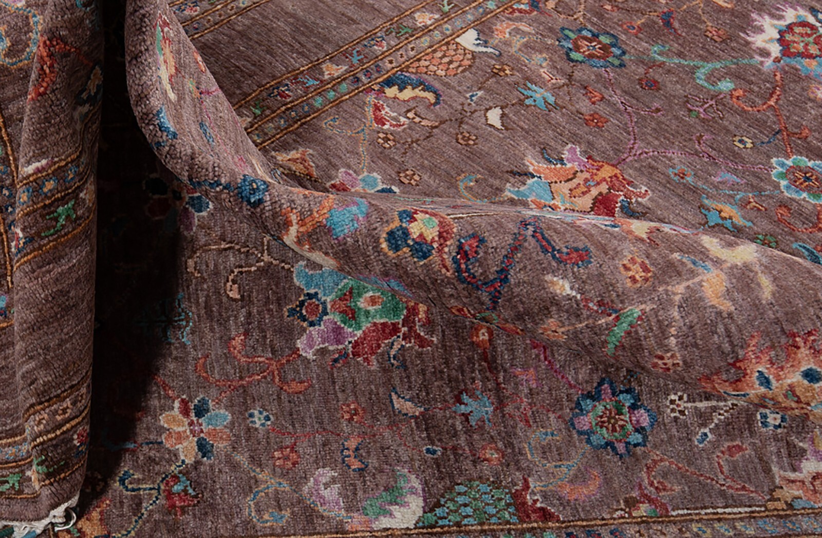 Ziegler 208×150 cm hand knotted oriental fine carpet rug brown