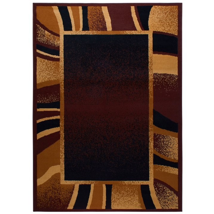 Brown And Beige Area Rug 8×10 Ft For Living Room Modern Clearance Reduced Price
