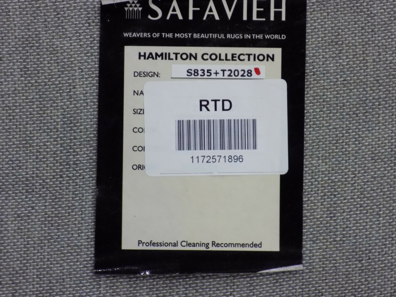 ASSORTED 2′-6″ X 8′-0″ Damaged Rug Reduced Price 1172571896 HN835-2028-28