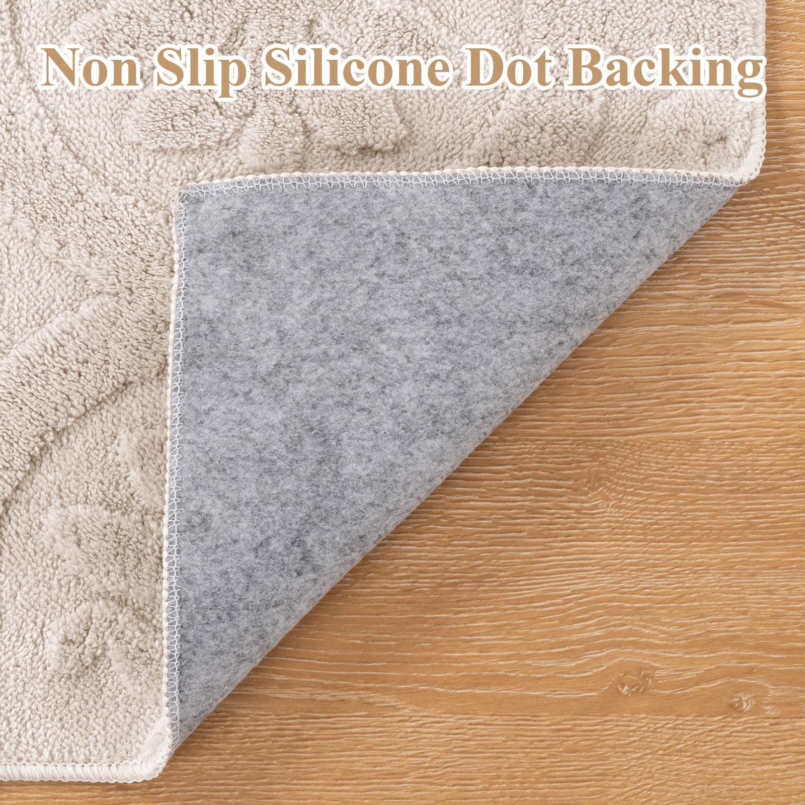 U’Artlines 2x6ft Hallway Runner Rug, Non Slip Washable Kitchen Rugs, Neutral …