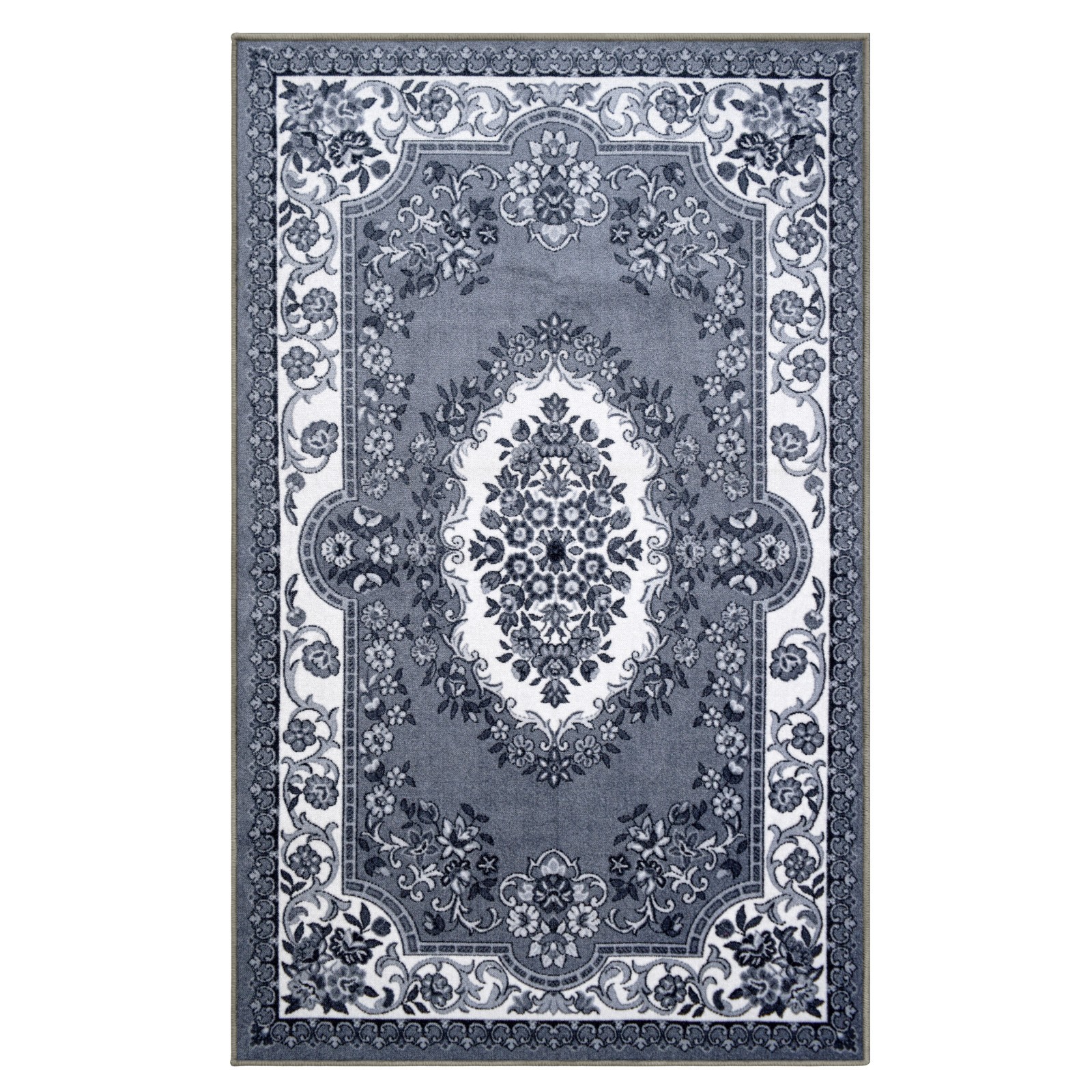 Seraphina Traditional Floral Hydrophobic Runner Mold Resistant Indoor Area Rug