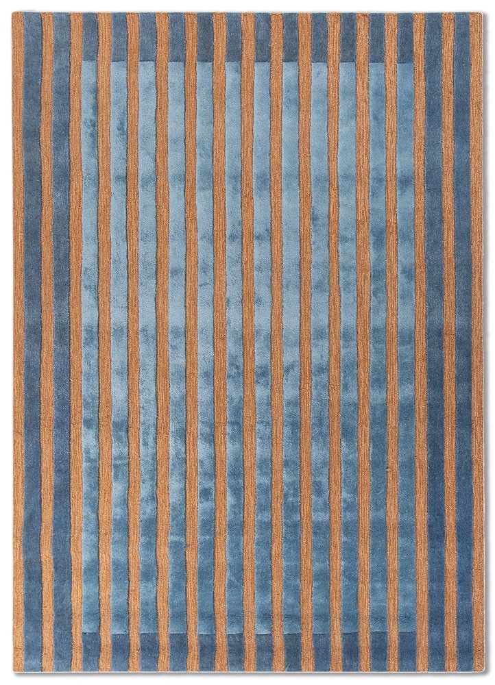 Pumpkin/ultramarine hand tufted Rug Modern Living Room Carpets 9×15|10×12|12×15